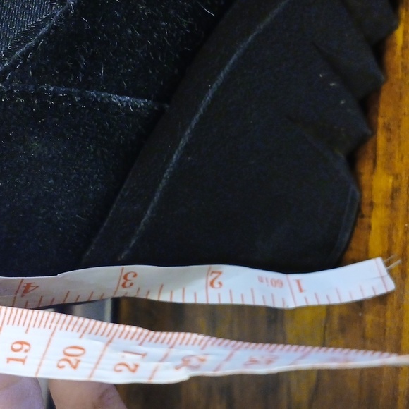 Women's Black Designer Wedge Boots - Picture 8 of 16